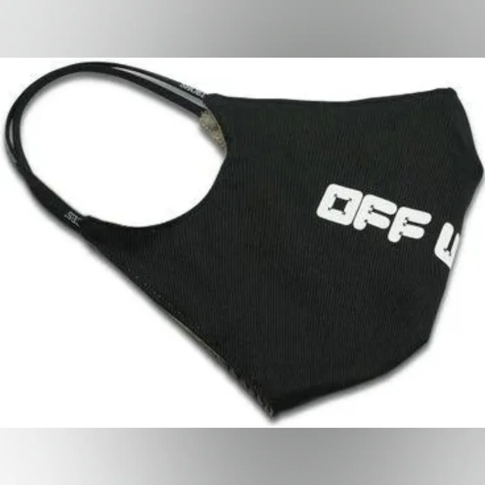Off-White Arrow Simple Font Black Mask